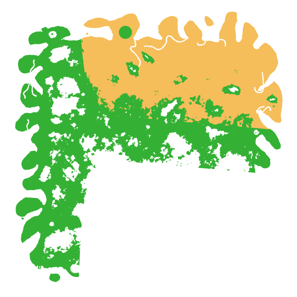 Biome Rust Map: Procedural Map, Size: 6000, Seed: 9292013