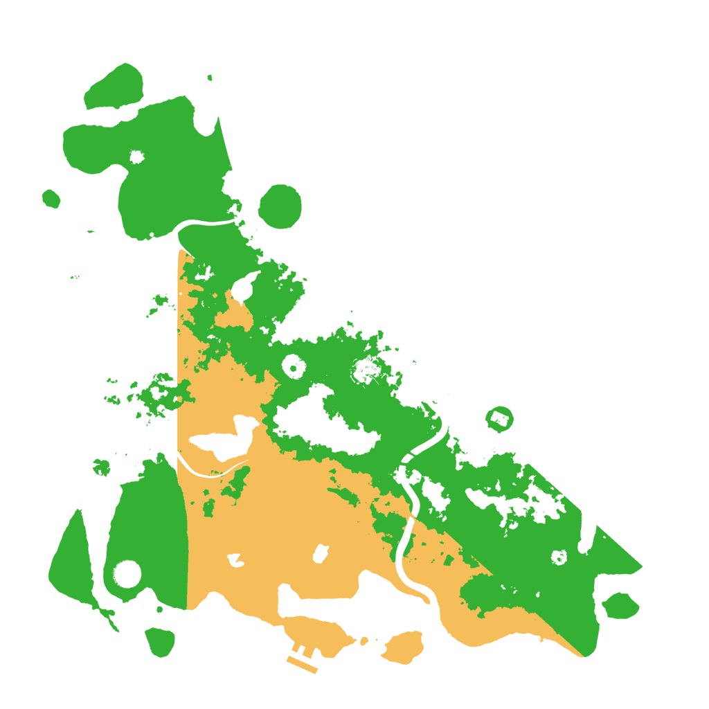 Biome Rust Map: Procedural Map, Size: 4500, Seed: 1367198919