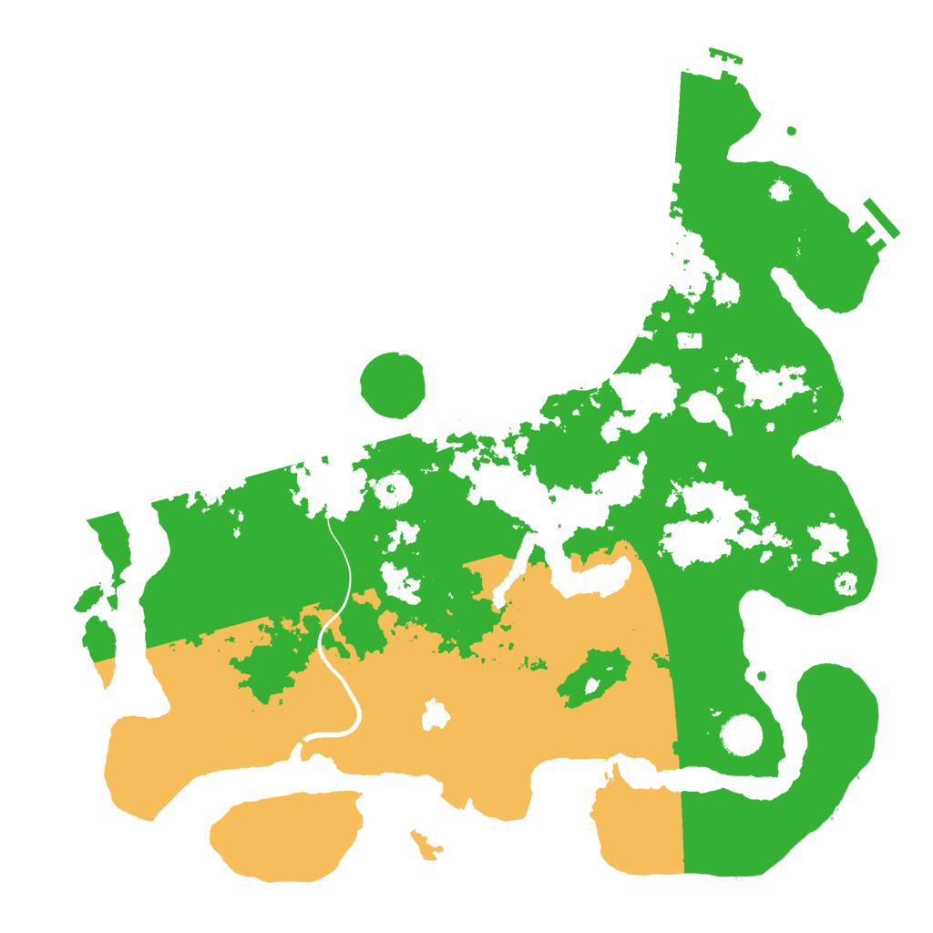 Biome Rust Map: Procedural Map, Size: 4000, Seed: 1865936379