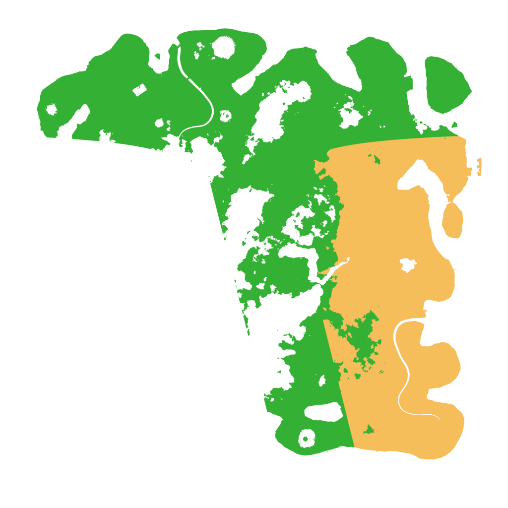 Biome Rust Map: Procedural Map, Size: 4250, Seed: 359450376
