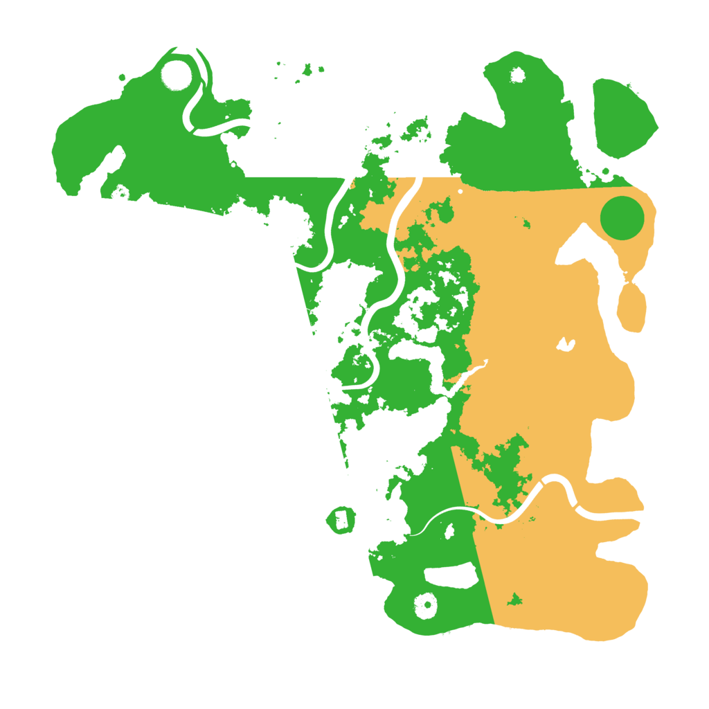 Biome Rust Map: Procedural Map, Size: 4250, Seed: 359450376