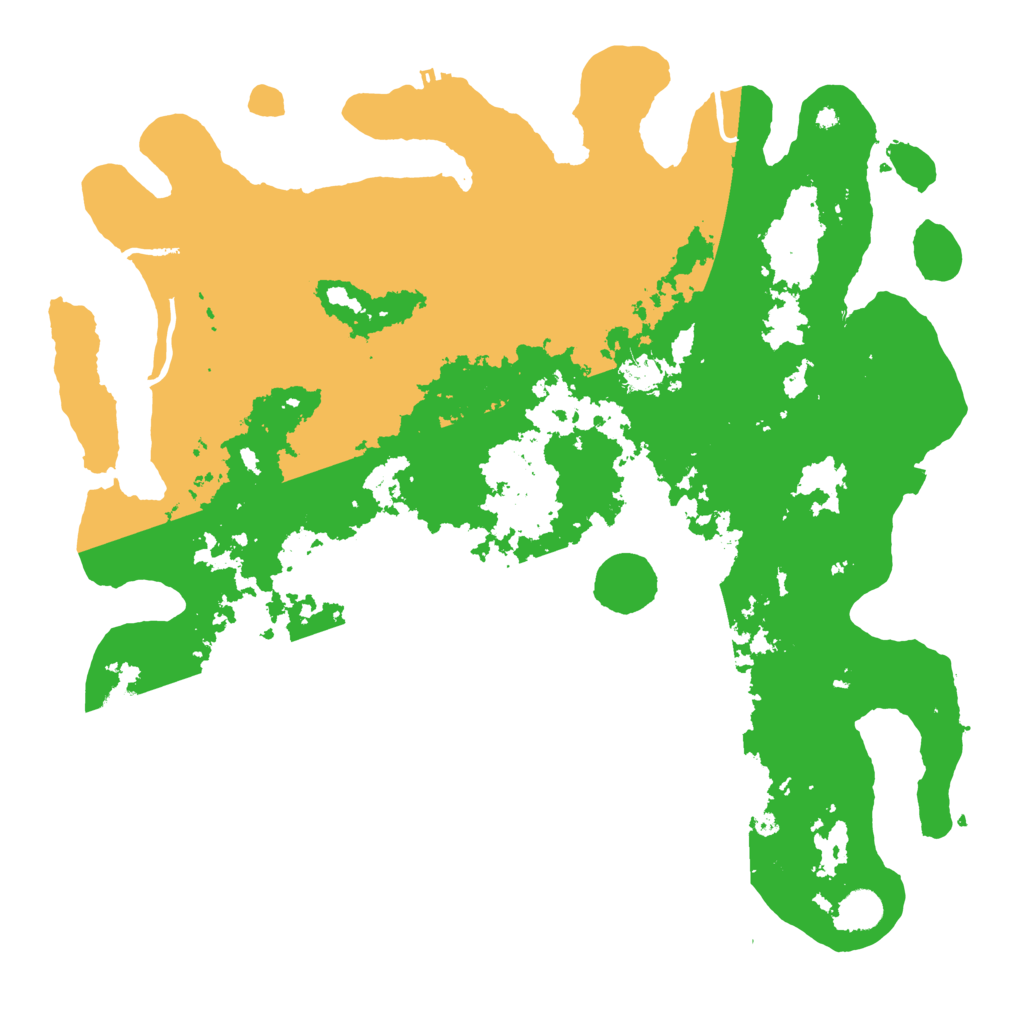 Biome Rust Map: Procedural Map, Size: 4500, Seed: 2000000