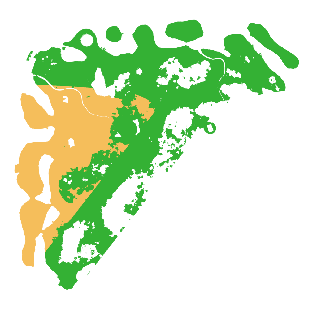 Biome Rust Map: Procedural Map, Size: 4500, Seed: 7062023