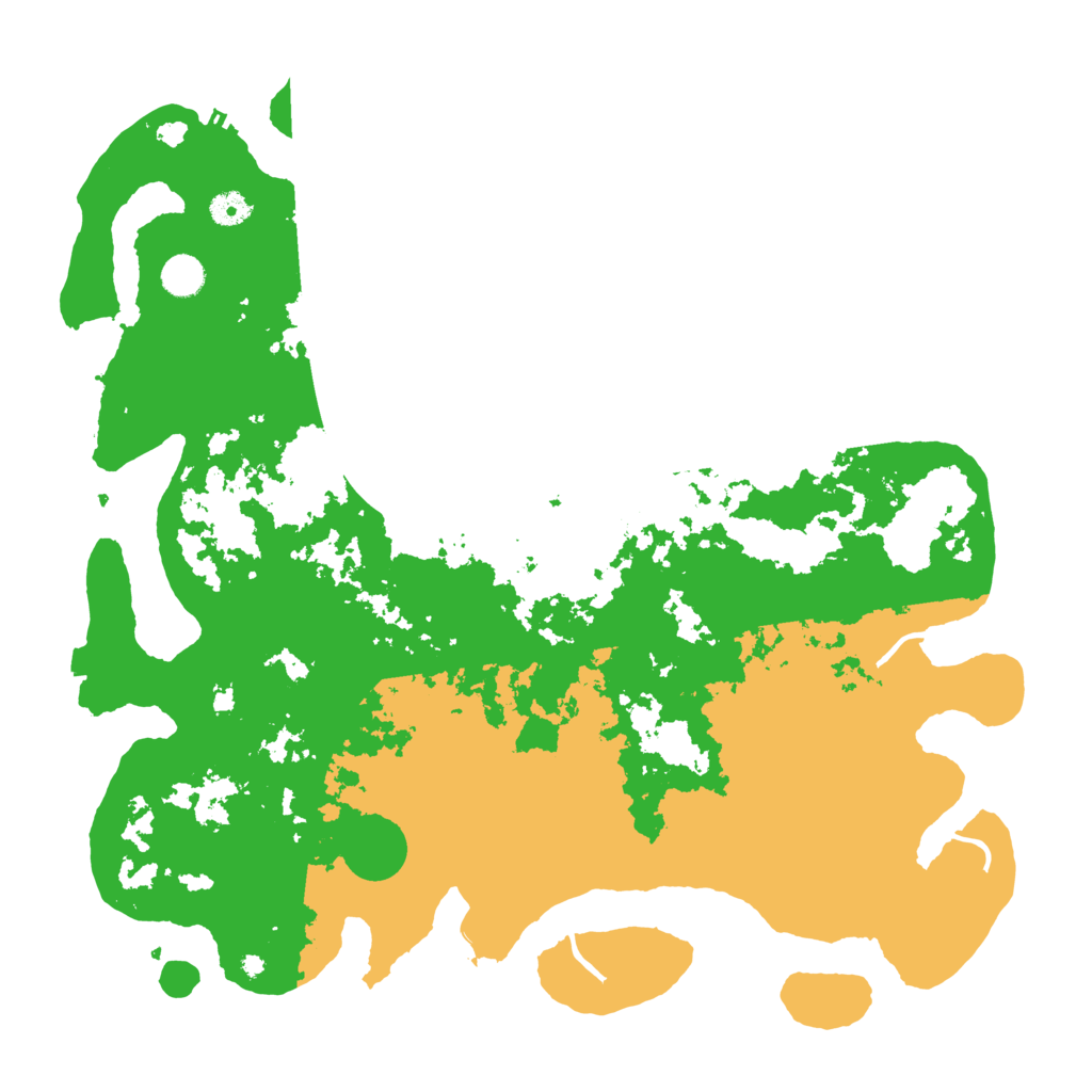 Biome Rust Map: Procedural Map, Size: 4500, Seed: 39851