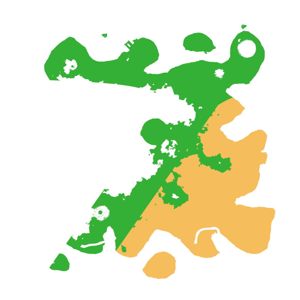 Biome Rust Map: Procedural Map, Size: 3000, Seed: 143686363