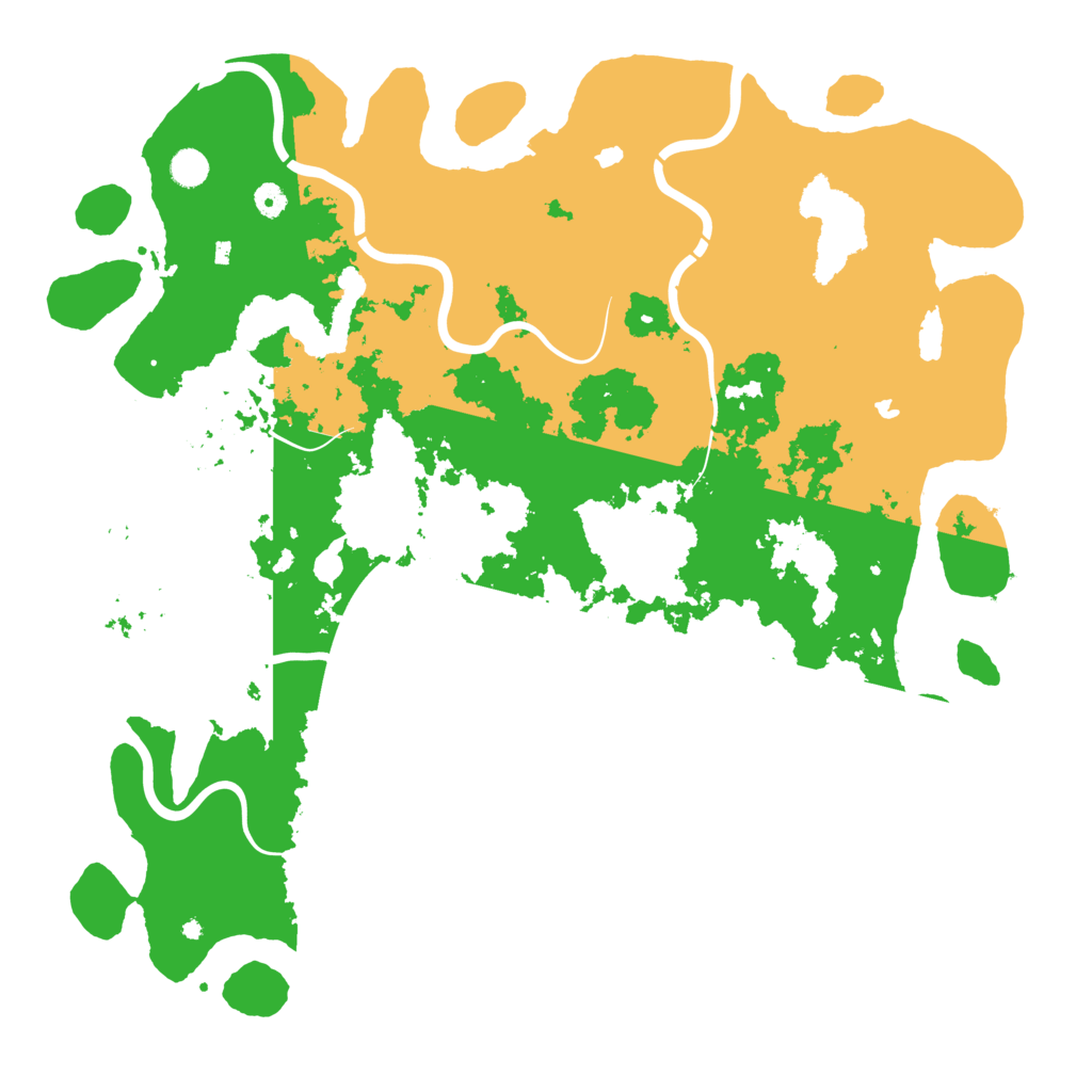 Biome Rust Map: Procedural Map, Size: 5000, Seed: 97838972