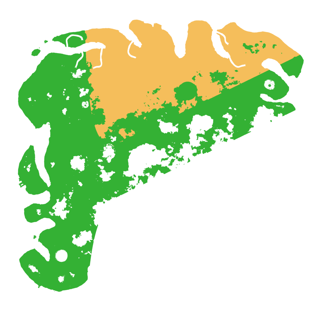 Biome Rust Map: Procedural Map, Size: 4650, Seed: 715000505