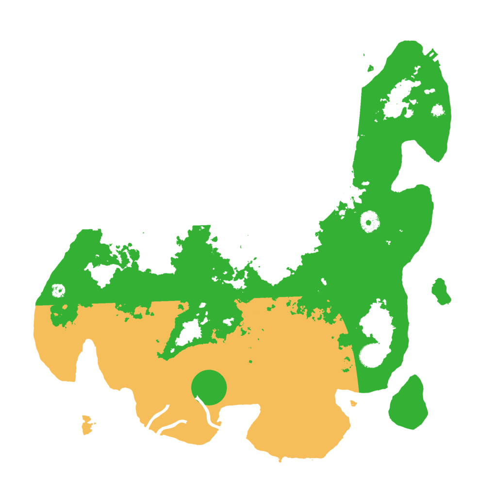 Biome Rust Map: Procedural Map, Size: 3700, Seed: 1973356142