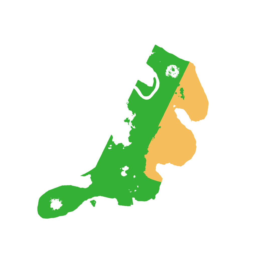 Biome Rust Map: Procedural Map, Size: 2000, Seed: 531716689