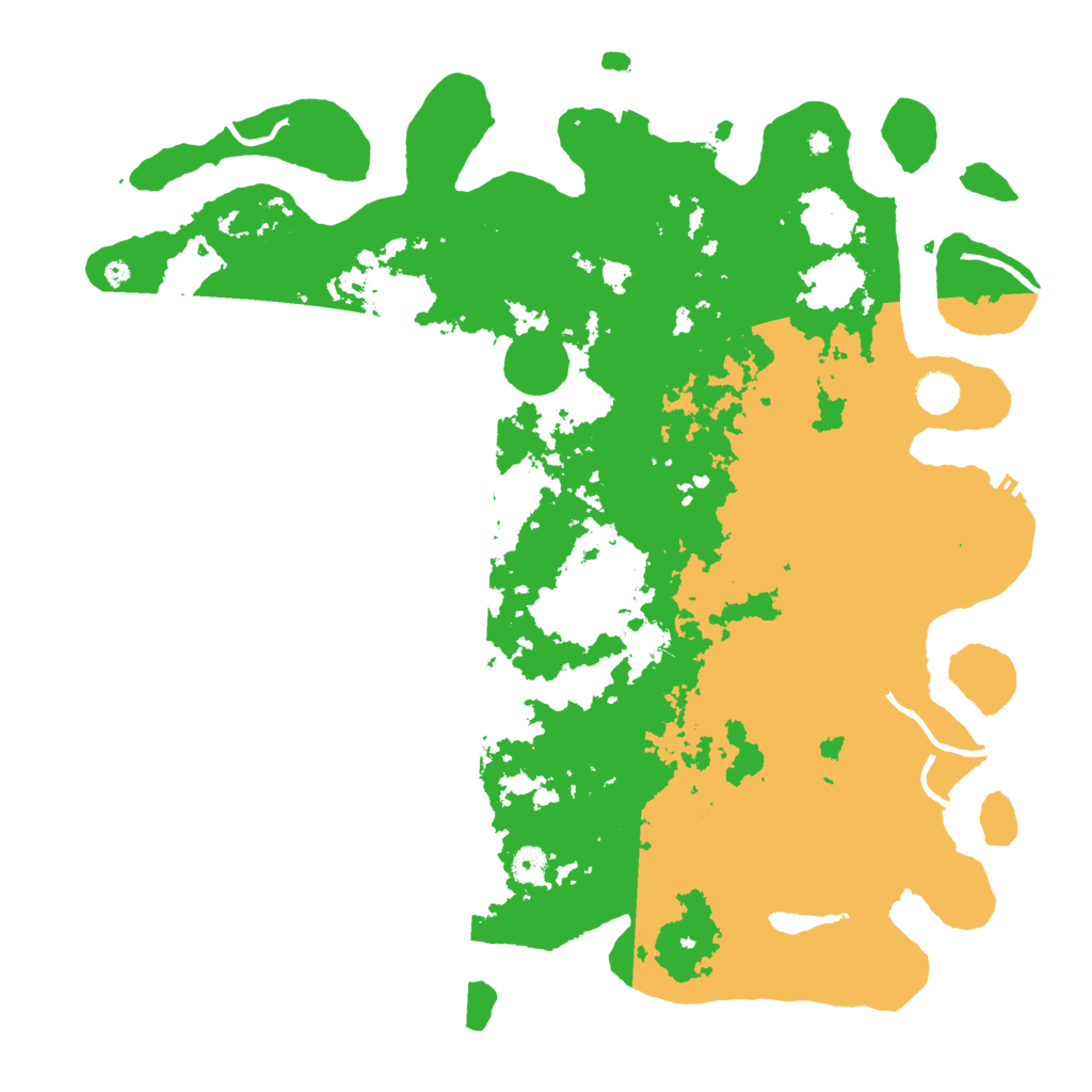 Biome Rust Map: Procedural Map, Size: 4500, Seed: 921828874
