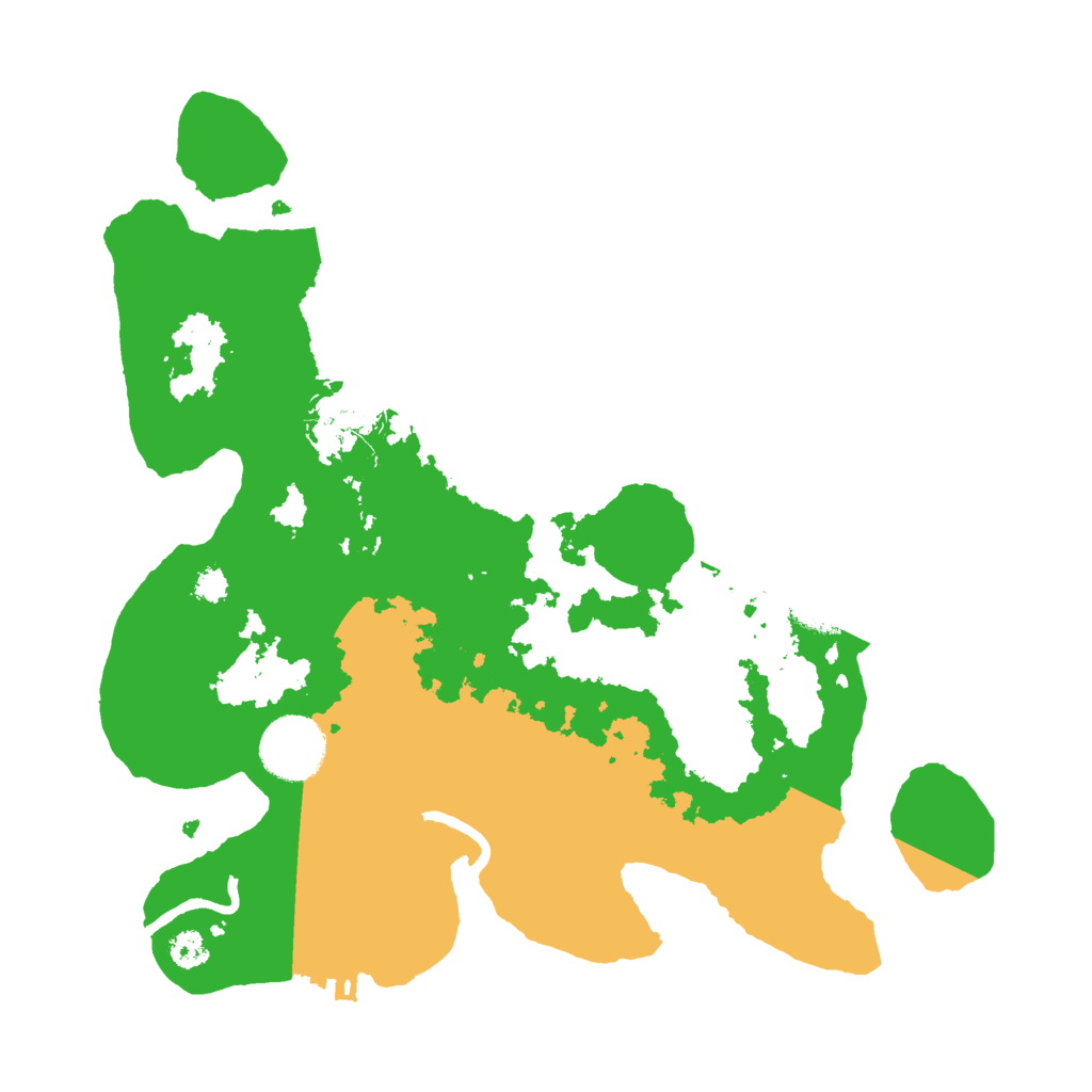 Biome Rust Map: Procedural Map, Size: 3000, Seed: 1549921571