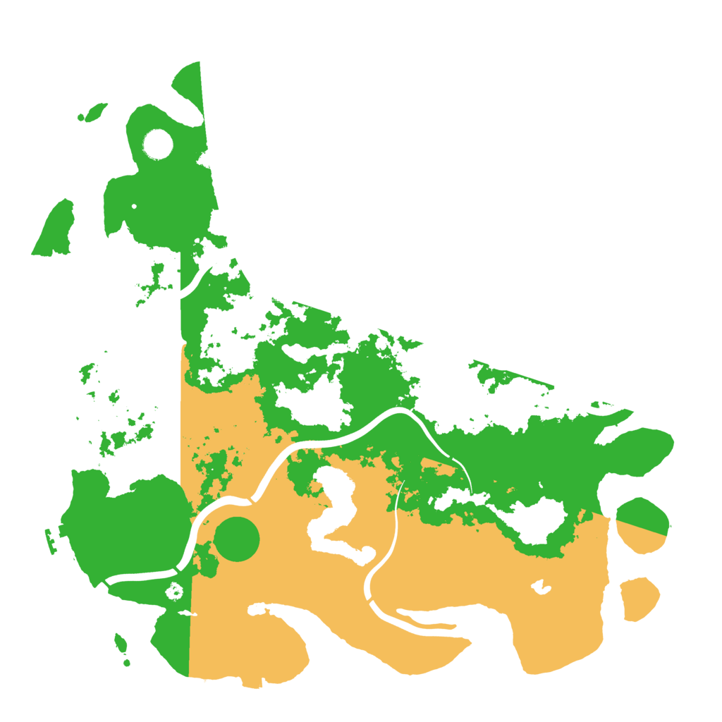 Biome Rust Map: Procedural Map, Size: 4234, Seed: 1688