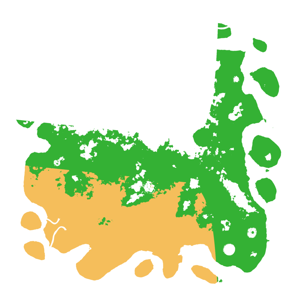 Biome Rust Map: Procedural Map, Size: 4500, Seed: 849085569