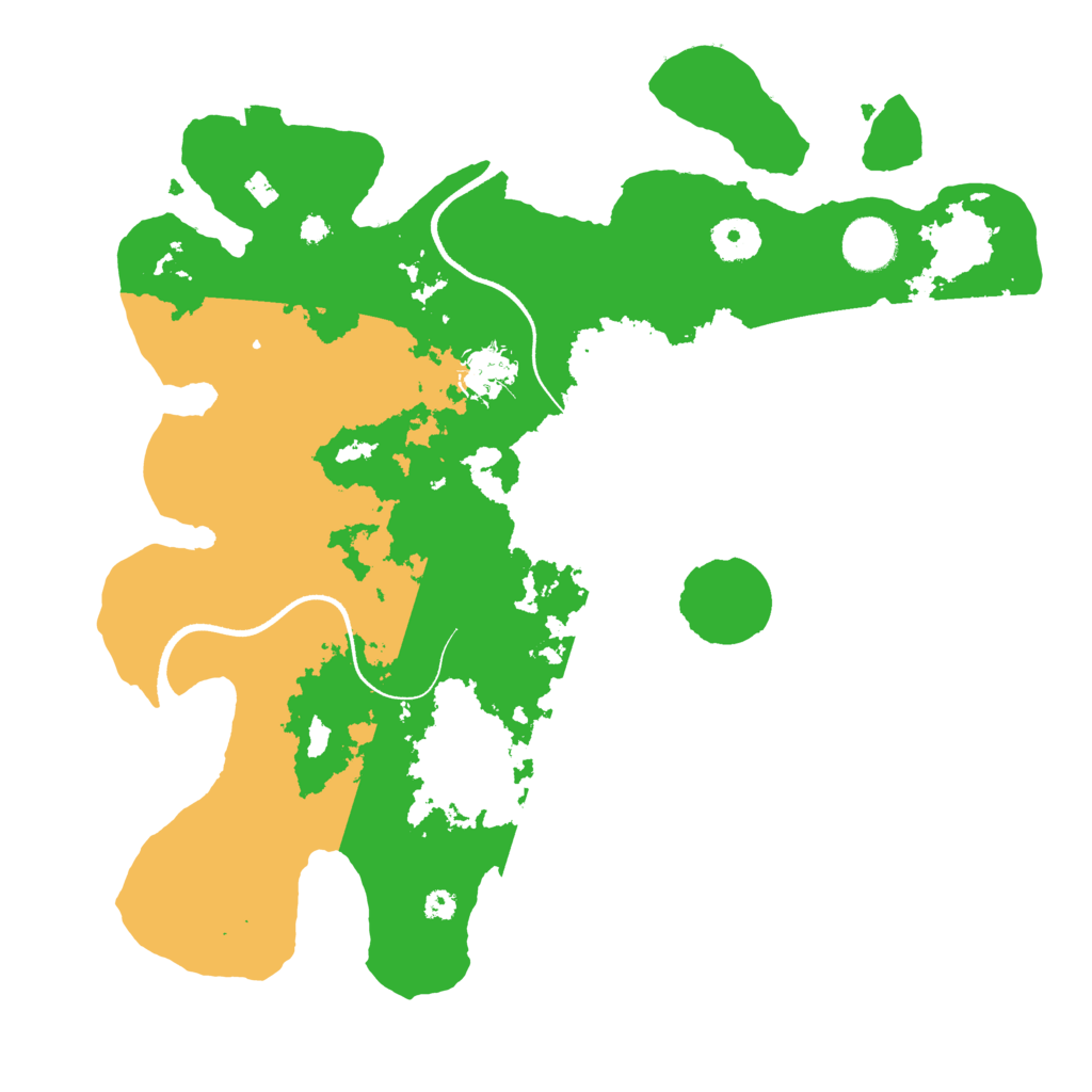 Biome Rust Map: Procedural Map, Size: 3537, Seed: 1937543488