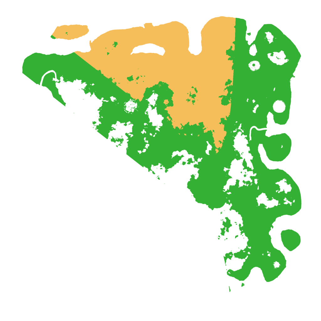 Biome Rust Map: Procedural Map, Size: 4550, Seed: 622851447