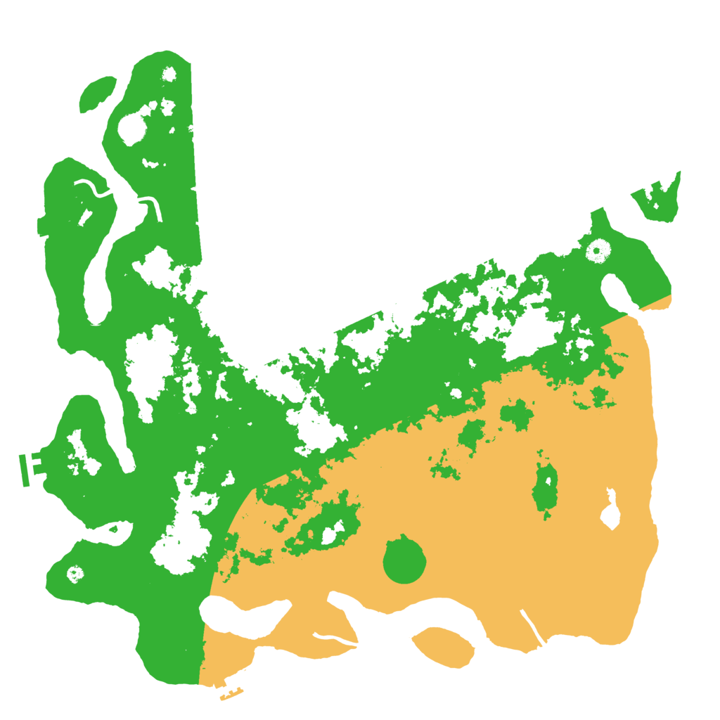 Biome Rust Map: Procedural Map, Size: 4500, Seed: 2100414070