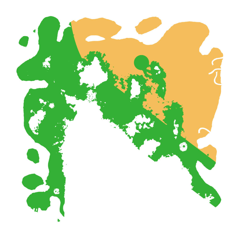 Biome Rust Map: Procedural Map, Size: 4250, Seed: 736768