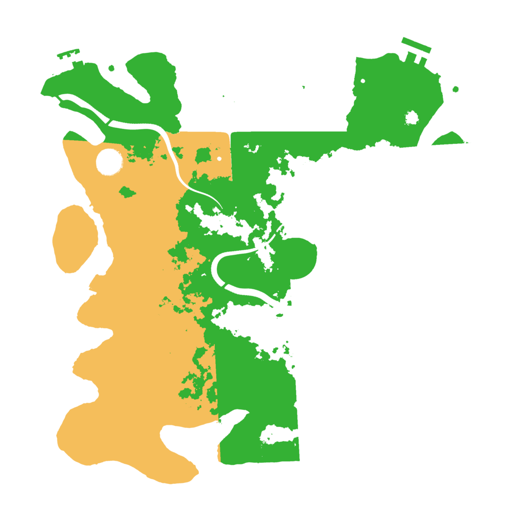 Biome Rust Map: Procedural Map, Size: 3500, Seed: 1412199368