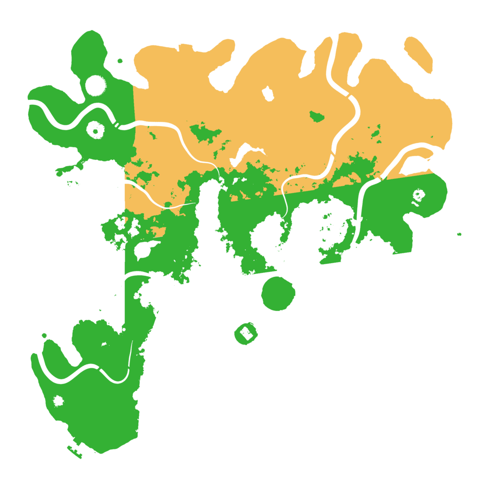 Biome Rust Map: Procedural Map, Size: 4250, Seed: 727619573