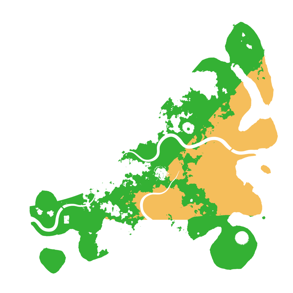Biome Rust Map: Procedural Map, Size: 3850, Seed: 91789862