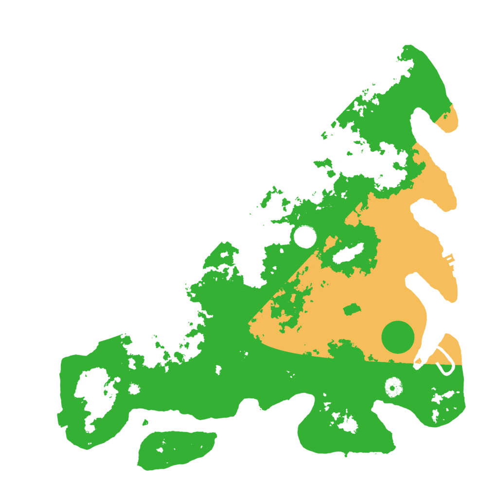 Biome Rust Map: Procedural Map, Size: 4000, Seed: 41221049