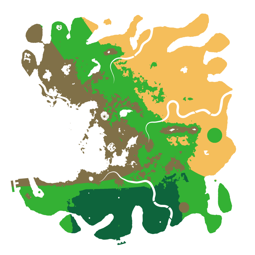 Biome Rust Map: Procedural Map, Size: 4500, Seed: 1056783912