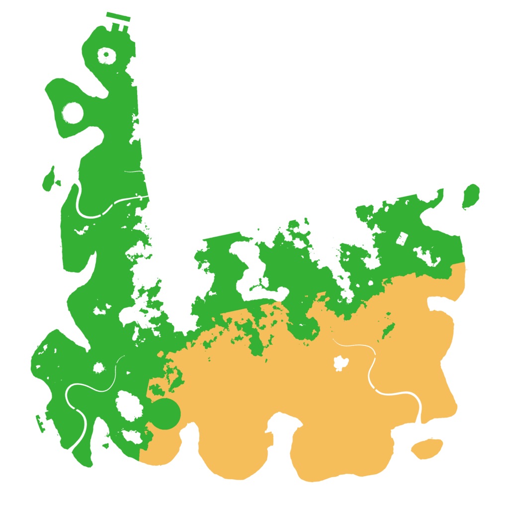 Biome Rust Map: Procedural Map, Size: 4250, Seed: 367077445