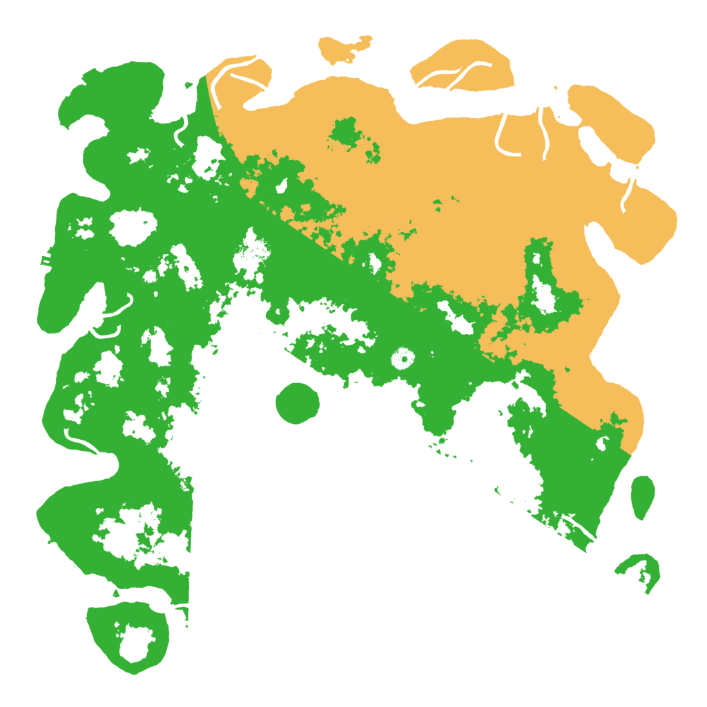 Biome Rust Map: Procedural Map, Size: 4800, Seed: 1776526225