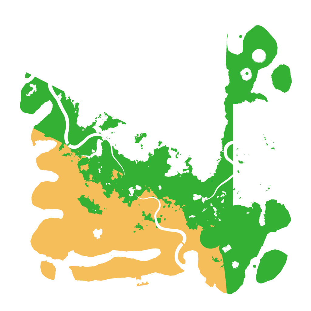 Biome Rust Map: Procedural Map, Size: 4000, Seed: 3246987