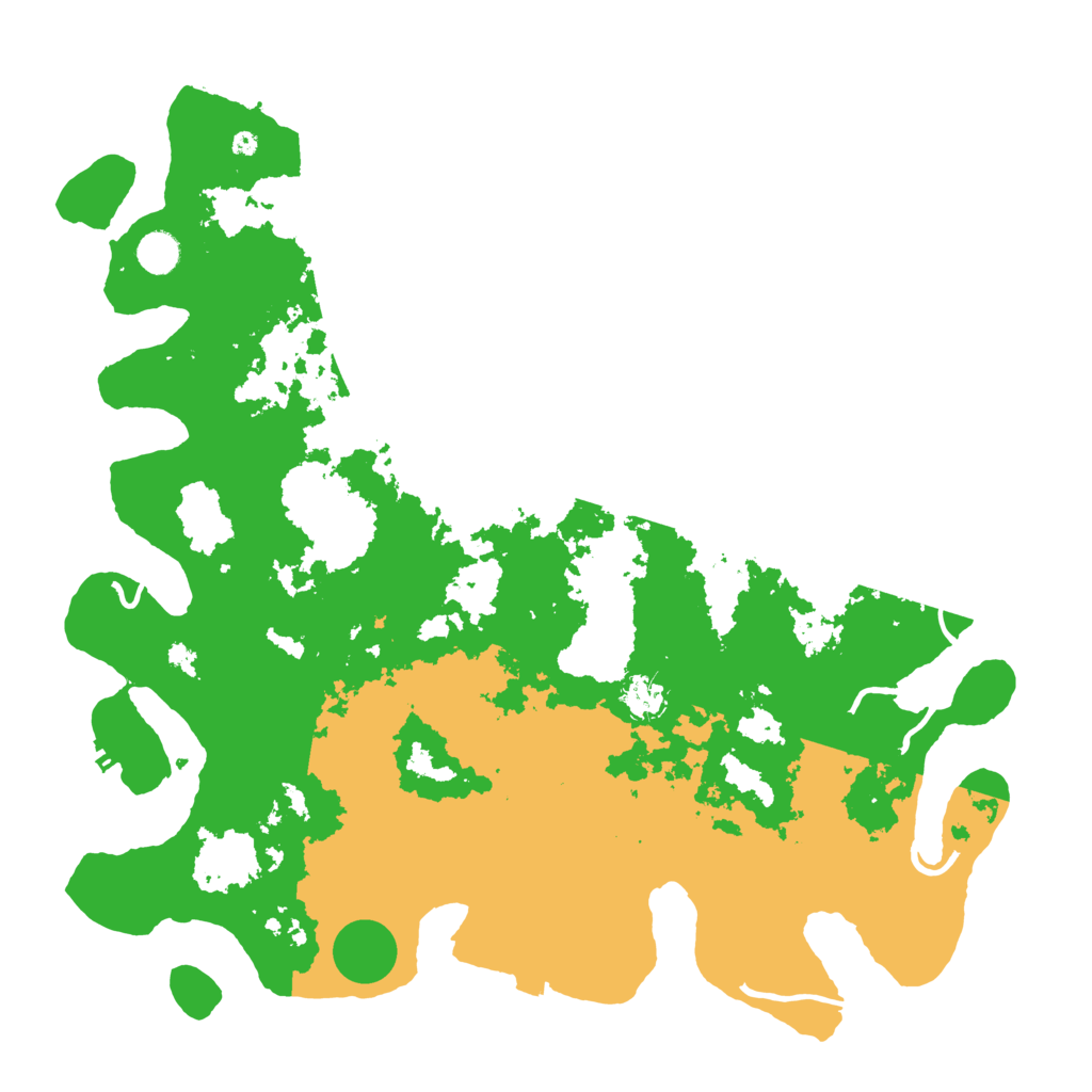 Biome Rust Map: Procedural Map, Size: 4500, Seed: 1959551386