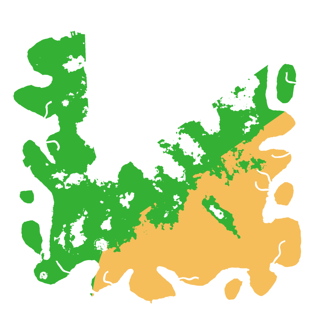 Biome Rust Map: Procedural Map, Size: 4250, Seed: 967608884