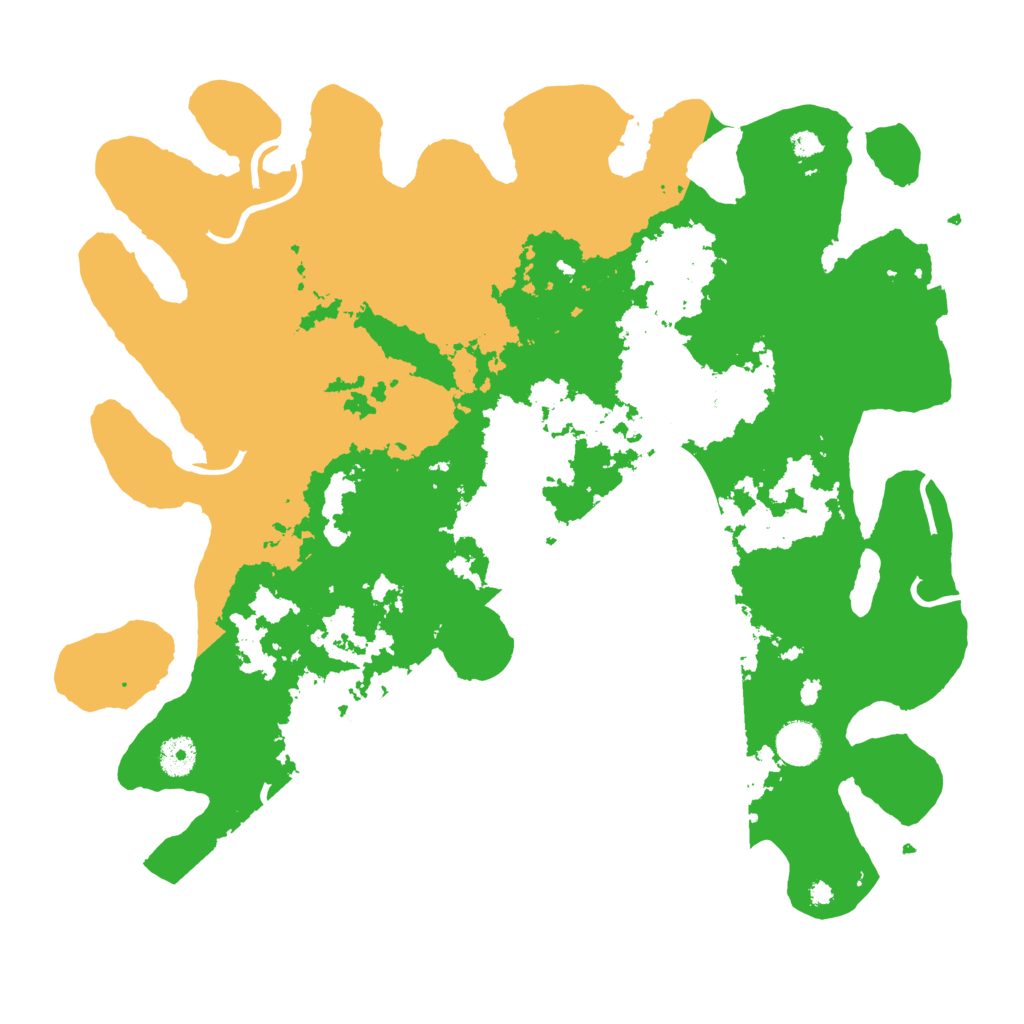 Biome Rust Map: Procedural Map, Size: 4000, Seed: 435145907