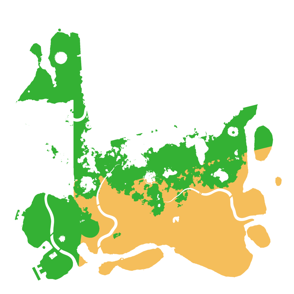 Biome Rust Map: Procedural Map, Size: 4250, Seed: 1841245075