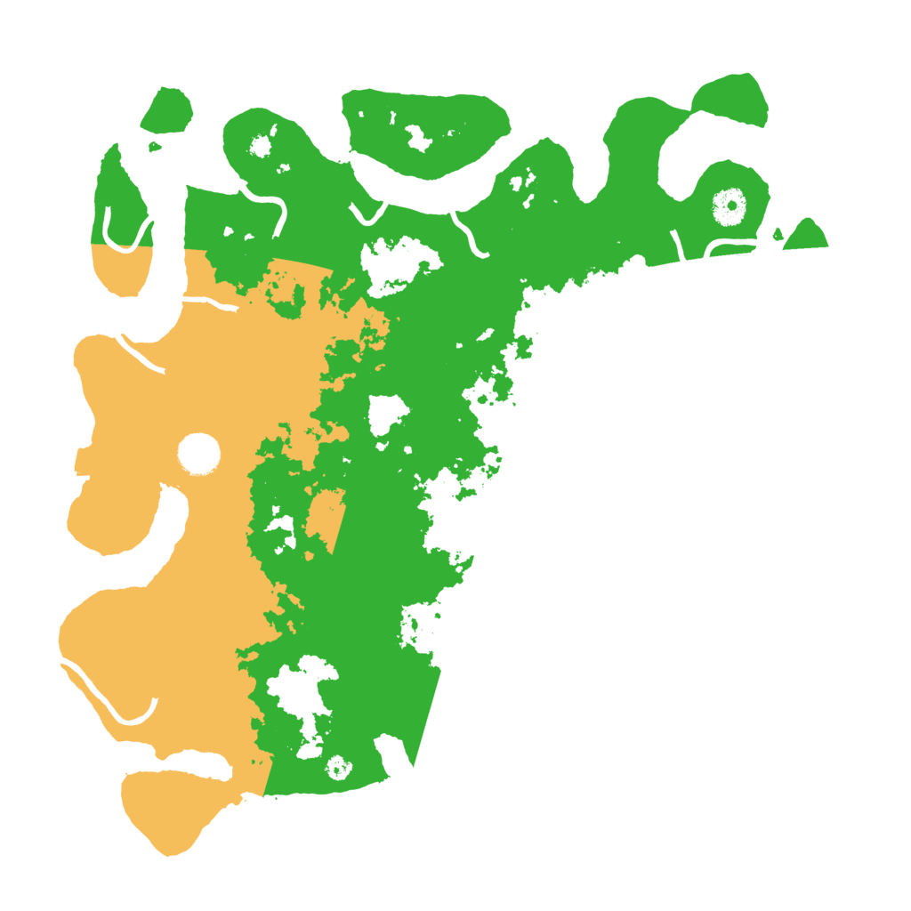 Biome Rust Map: Procedural Map, Size: 3800, Seed: 28391319