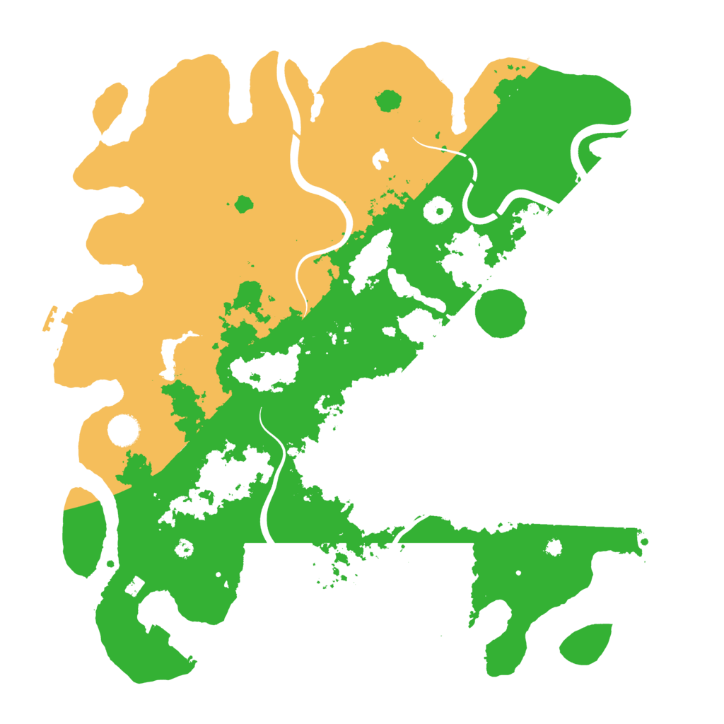 Biome Rust Map: Procedural Map, Size: 4000, Seed: 278360636