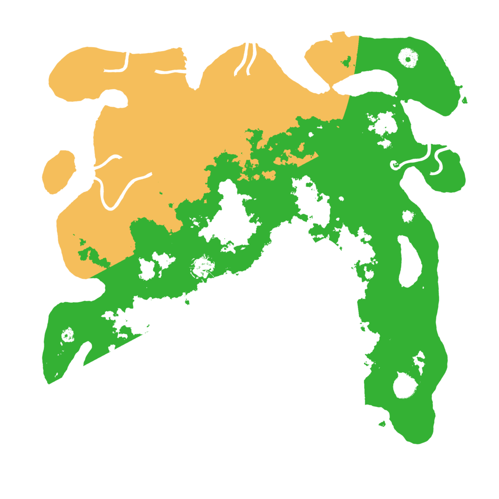 Biome Rust Map: Procedural Map, Size: 3900, Seed: 29508861