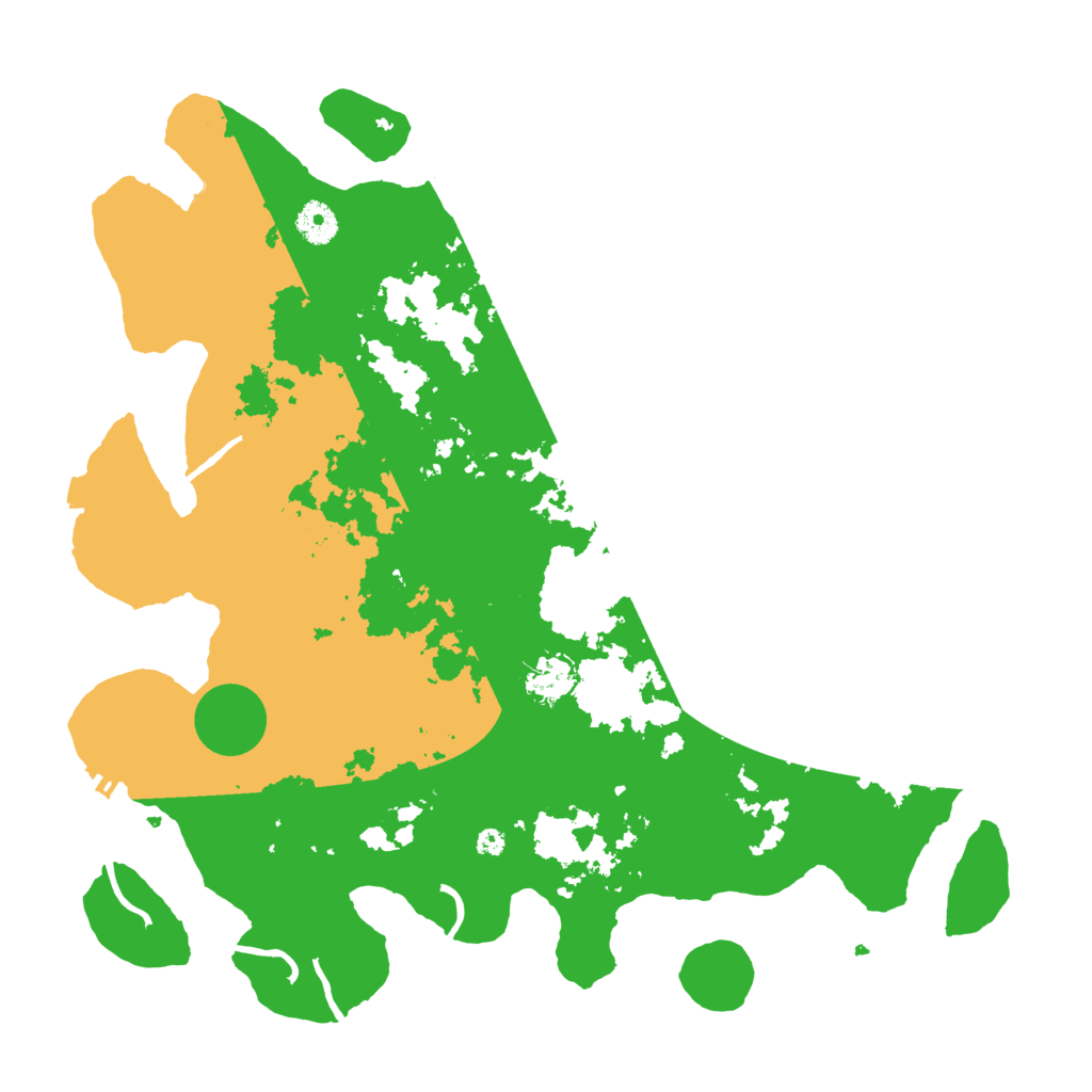 Biome Rust Map: Procedural Map, Size: 4000, Seed: 528021585