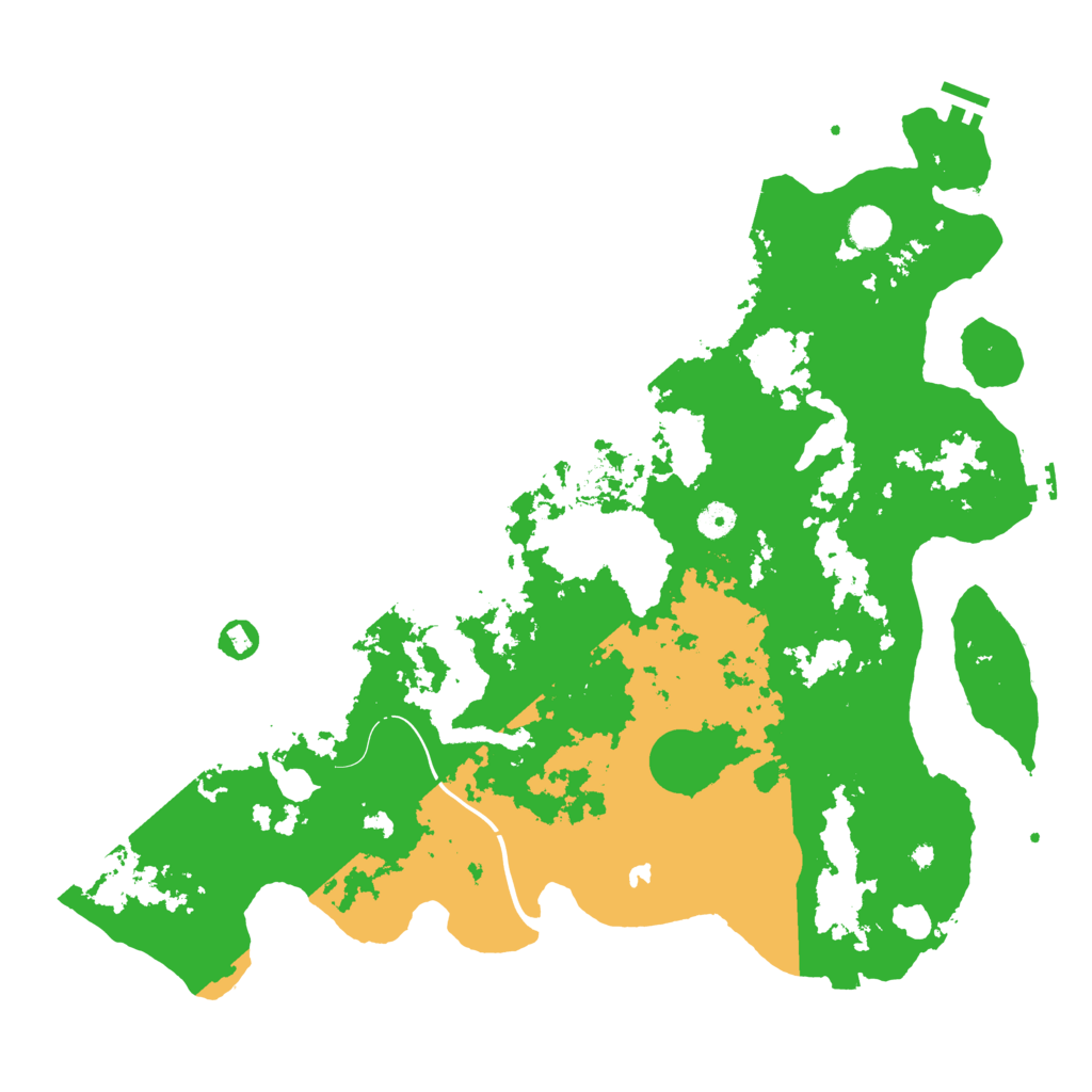 Biome Rust Map: Procedural Map, Size: 4500, Seed: 867530934