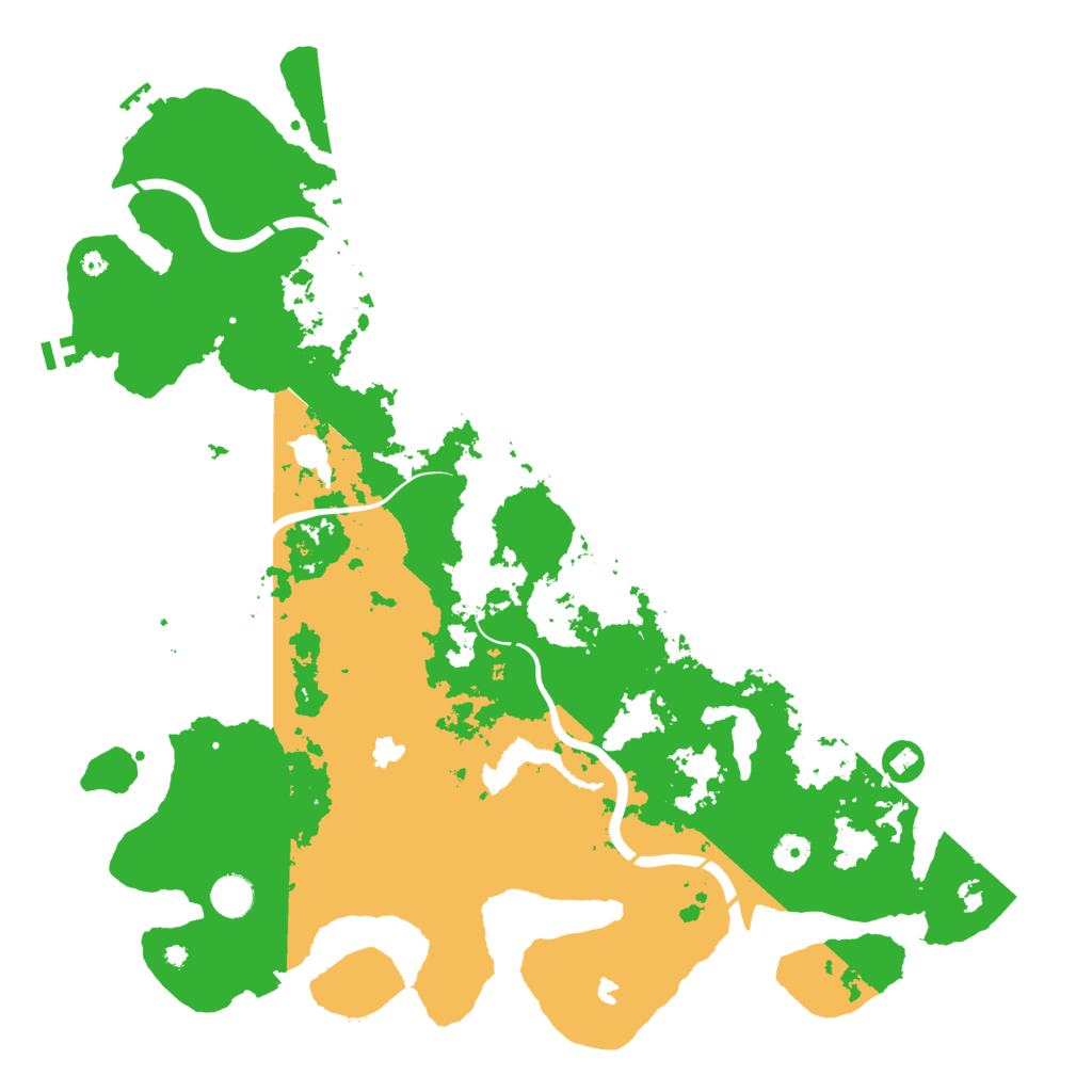 Biome Rust Map: Procedural Map, Size: 4500, Seed: 2128480027