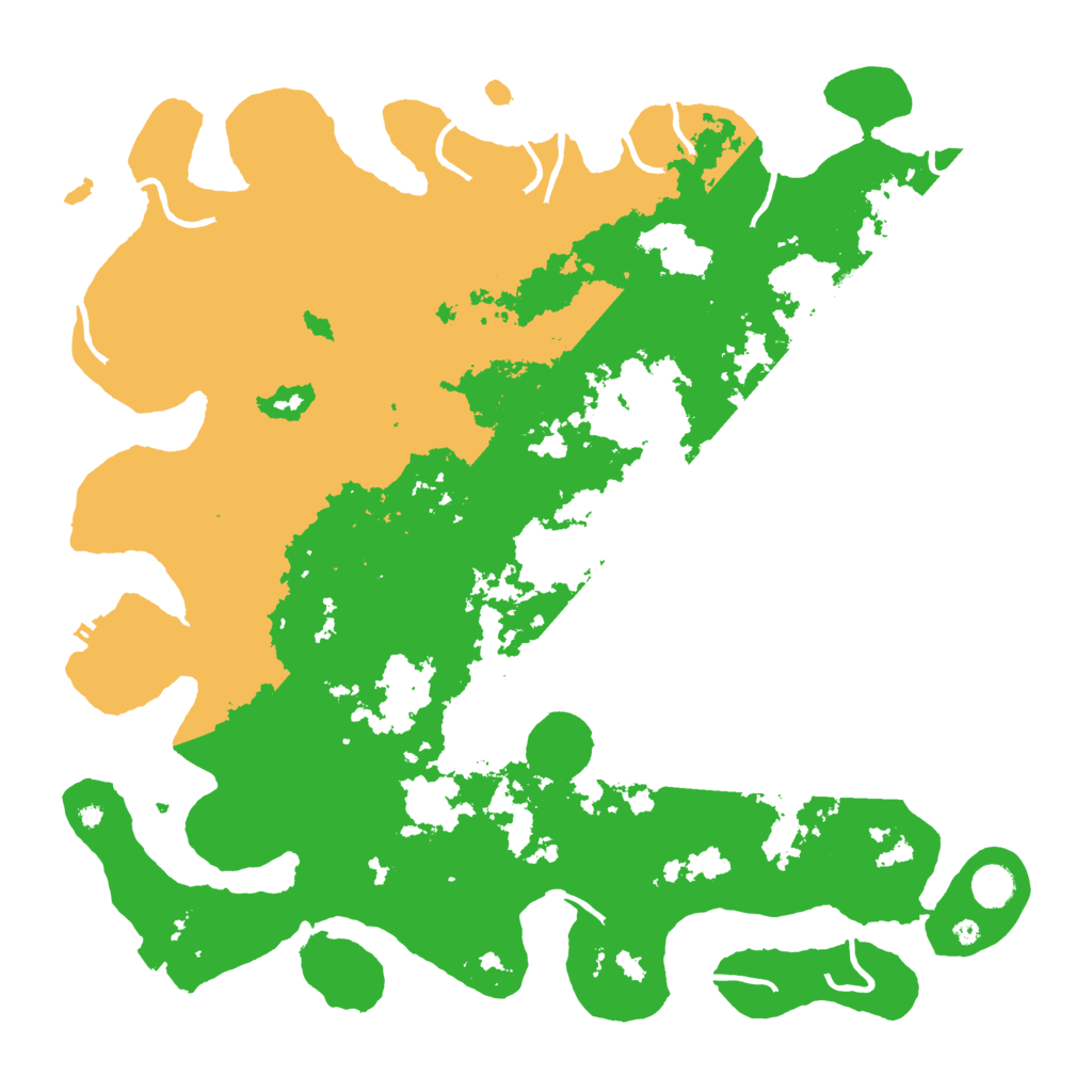 Biome Rust Map: Procedural Map, Size: 4500, Seed: 1831724345