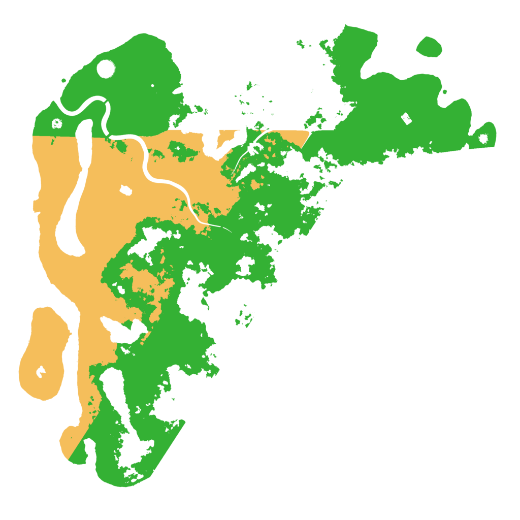 Biome Rust Map: Procedural Map, Size: 5000, Seed: 1363293488