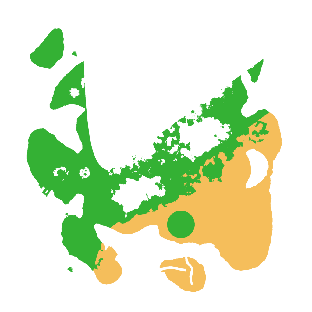 Biome Rust Map: Procedural Map, Size: 3000, Seed: 755427193