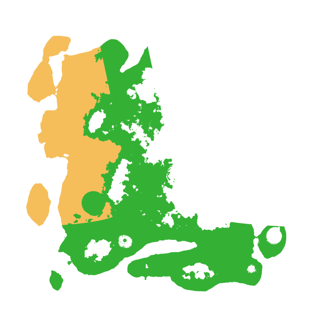 Biome Rust Map: Procedural Map, Size: 3500, Seed: 387182315