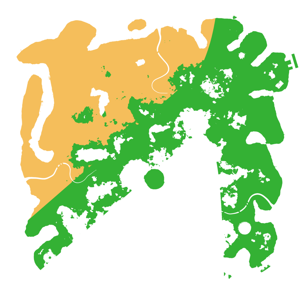 Biome Rust Map: Procedural Map, Size: 4250, Seed: 141275893
