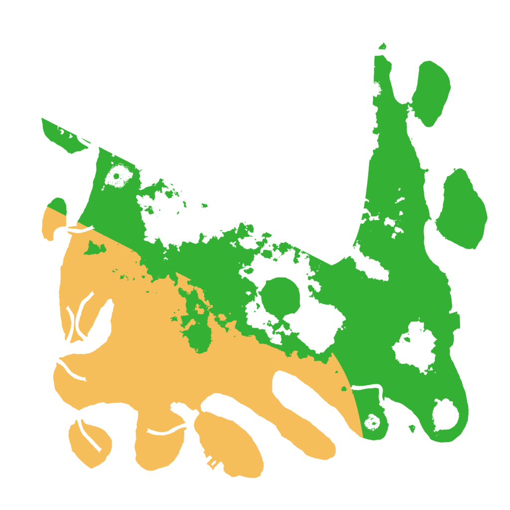 Biome Rust Map: Procedural Map, Size: 3500, Seed: 620277165
