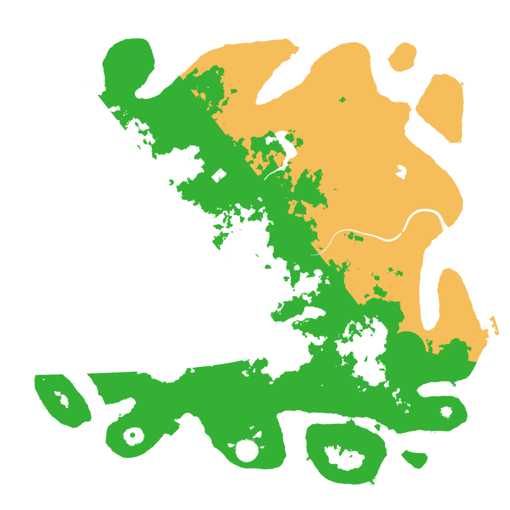 Biome Rust Map: Procedural Map, Size: 4000, Seed: 107072375