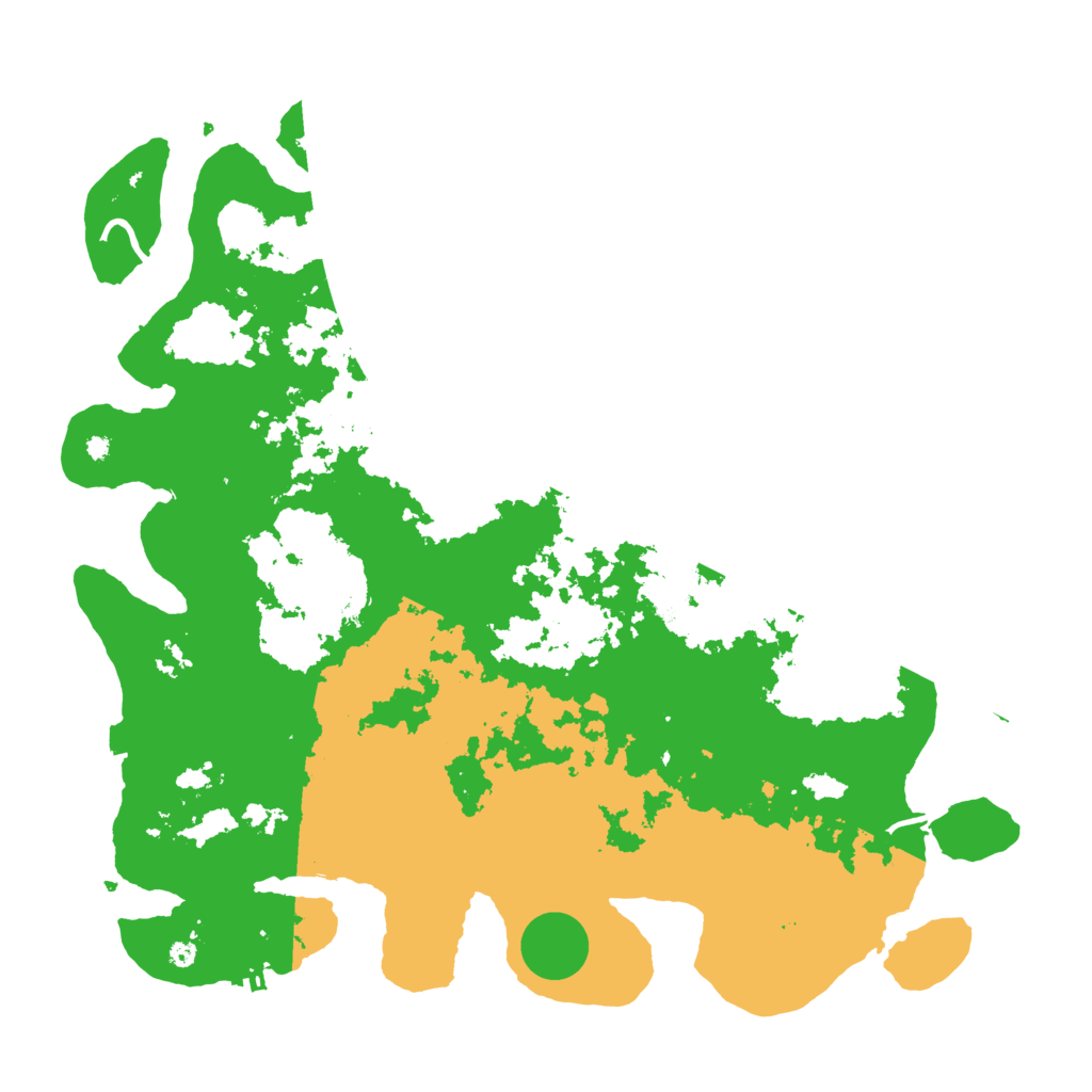 Biome Rust Map: Procedural Map, Size: 4250, Seed: 198351180