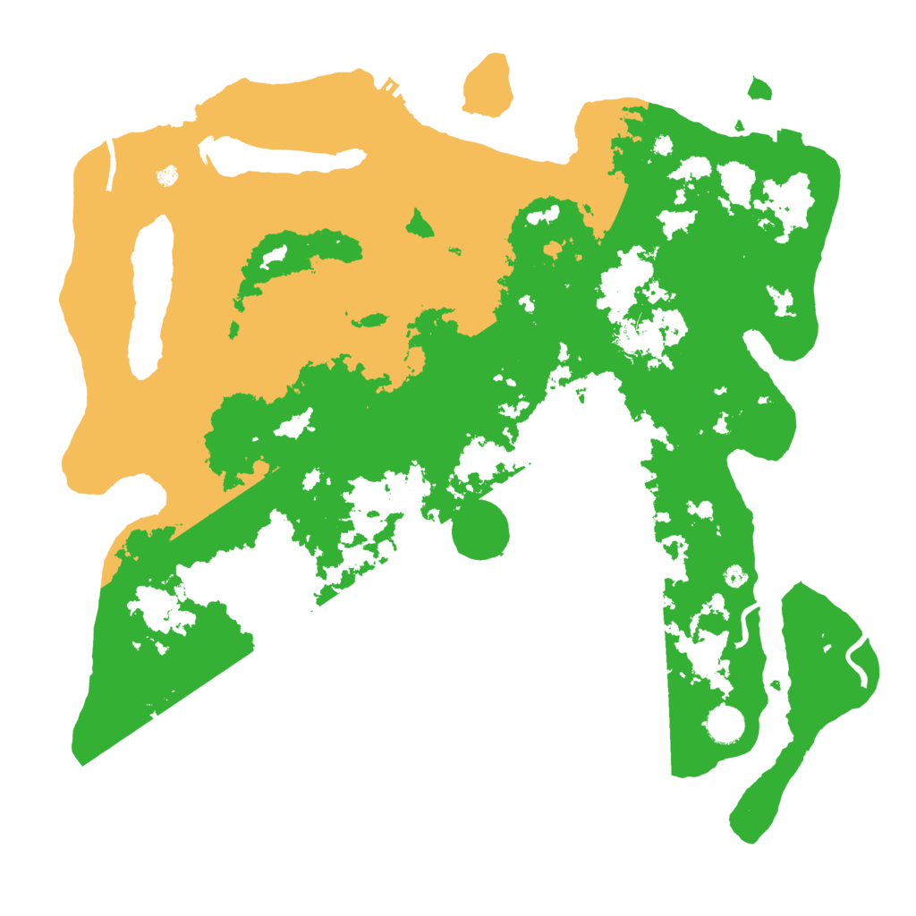 Biome Rust Map: Procedural Map, Size: 4250, Seed: 1245344381