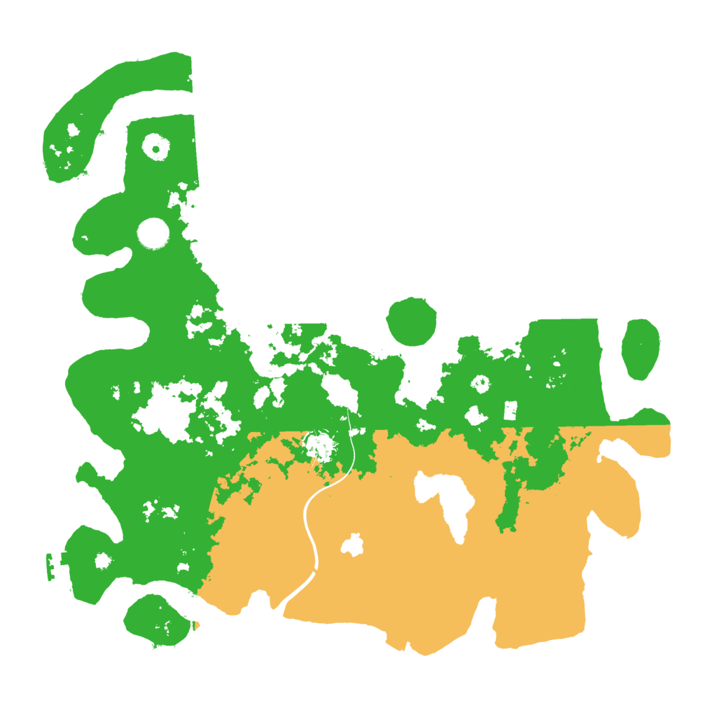Biome Rust Map: Procedural Map, Size: 4000, Seed: 998423232