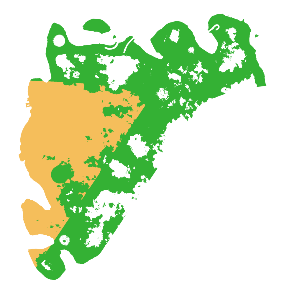 Biome Rust Map: Procedural Map, Size: 4500, Seed: 1458614931